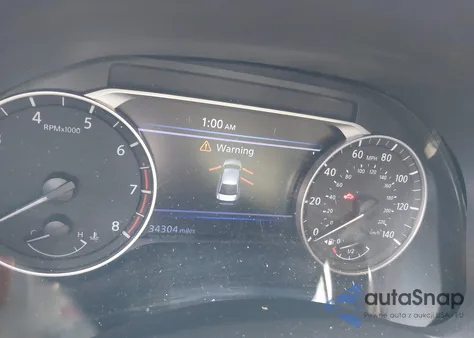 2021 Nissan Altima Sl Intelligent Awd из США, поврежденный, VIN 1N4BL4EW6MN413222